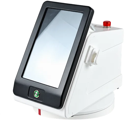 Carcasa DA: diseño vertical compacto, cuerpo delgado, interruptor de encendido frontal