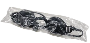 Gafas de protección ocular para el paciente en su empaque