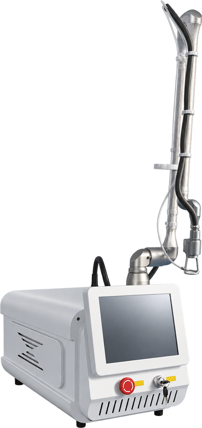 Fractional CO2 laser handpiece
