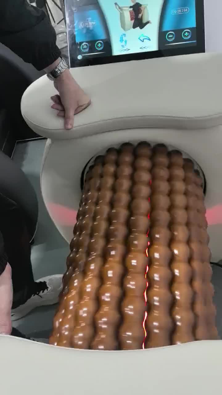 Body roller massage machine development sample frame 2