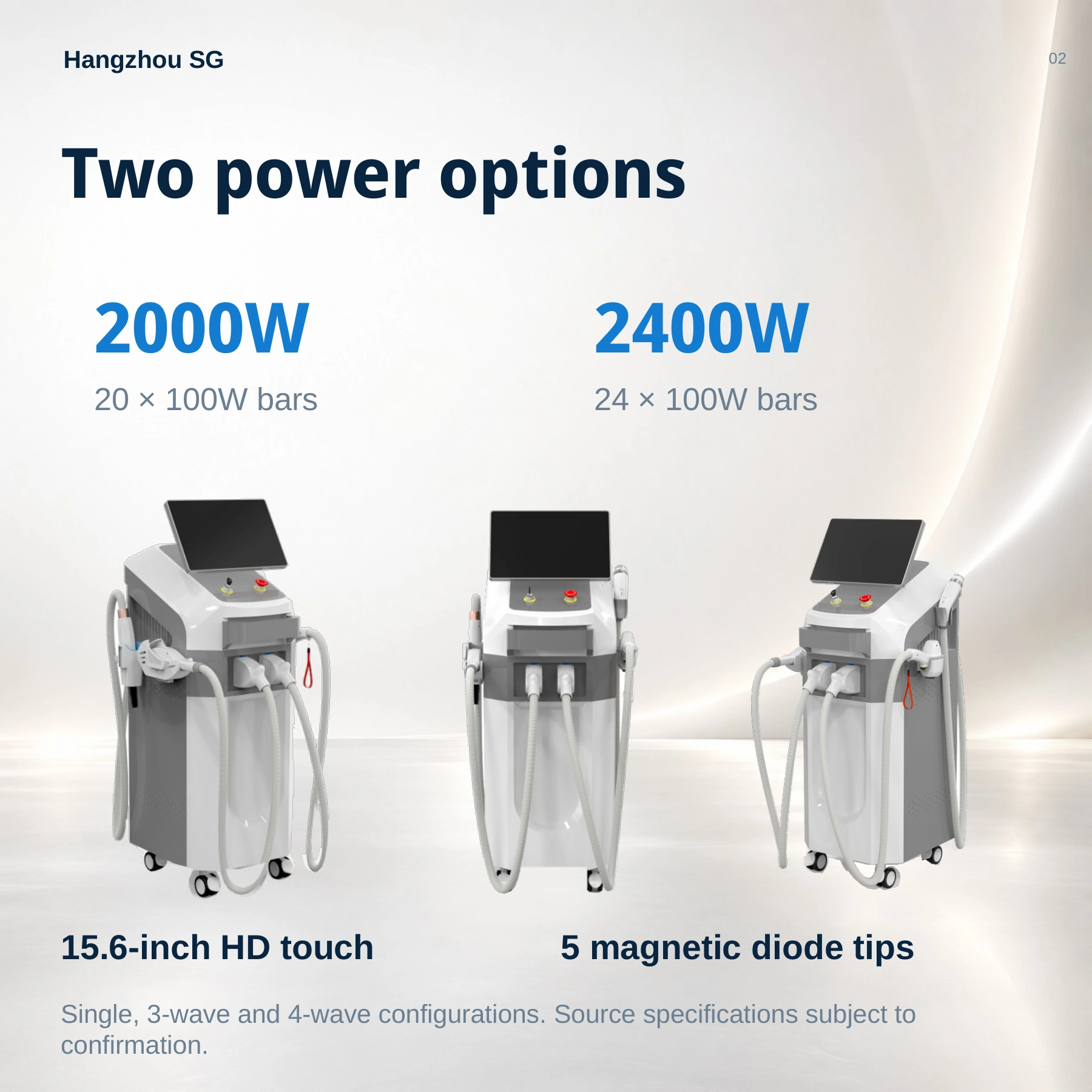 LY09 Bella 4-in-1 system catalog page 2